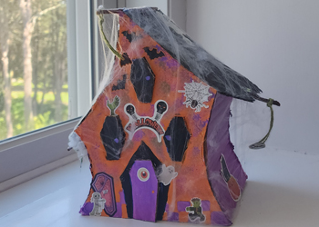 halloween fairy house