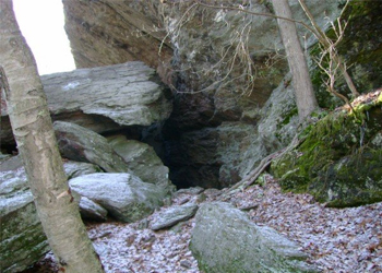 leatherman-loop Rock formations where leatherman lived