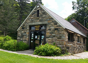 Nature Center building front entrance